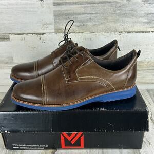 Sandro Moscoloni Mens 9.5 Jared Straight Tip Blucher leather Oxford new dress